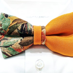 Papillon in sughero double made in italy Bow Tie 9