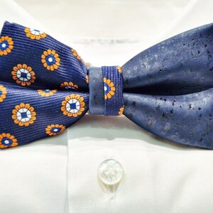 Papillon in sughero double made in italy Bow Tie 5