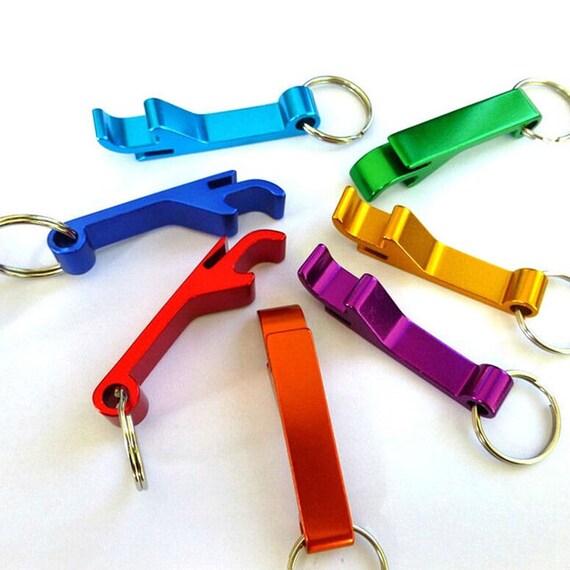 Set of 120 Personalized Engraved Bottle Opener Favors | Keychain Wedding Favor | 50th 40th Birthday Party, Cheers and Beers to 50 Years 40th Il_570xn