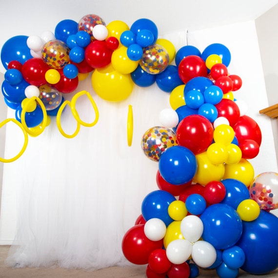 Arco de globos 6 decoración cumpleaños - Circus Fiesta