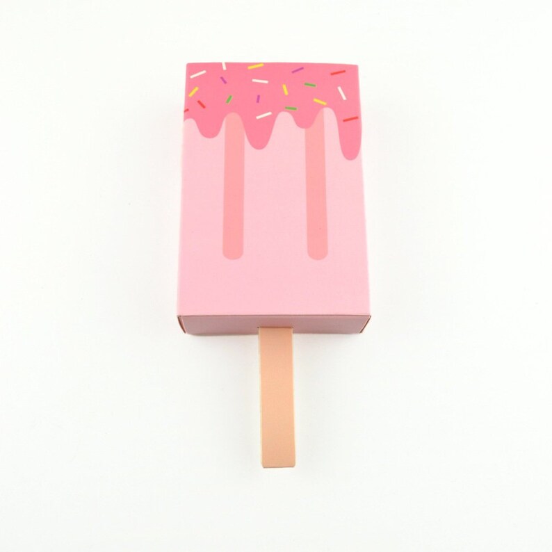 20 Ice Cream Party Favor Boxes Baby Shower Candy Box for Etsy