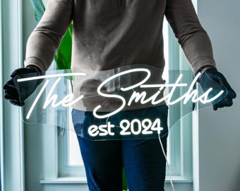 Neon Signs, Custom Neon Signs, Weddings Neon Sign, Personalized Neon Name Sign, Wall Decor, Neon Lights, Business Neon Sign, LED Sign