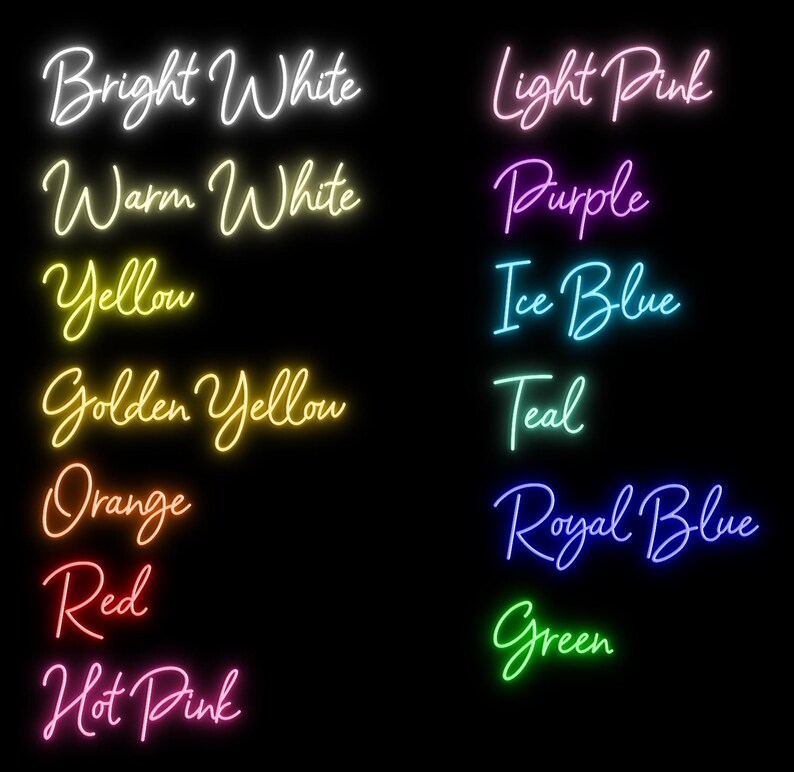 Combining Signs Custom Business Neon Signs, Logo Neon Sign, Business Light Signs ...