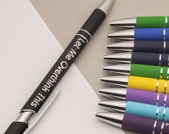 Personalized Pens in Bulk for Business | Promotional Gifts | Free Custom Engraving and Color Printing | Custom Pens | Bulk Pens