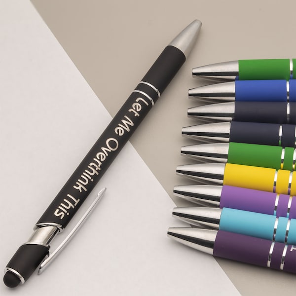 Custom Ink Pens in Bulk Etsy