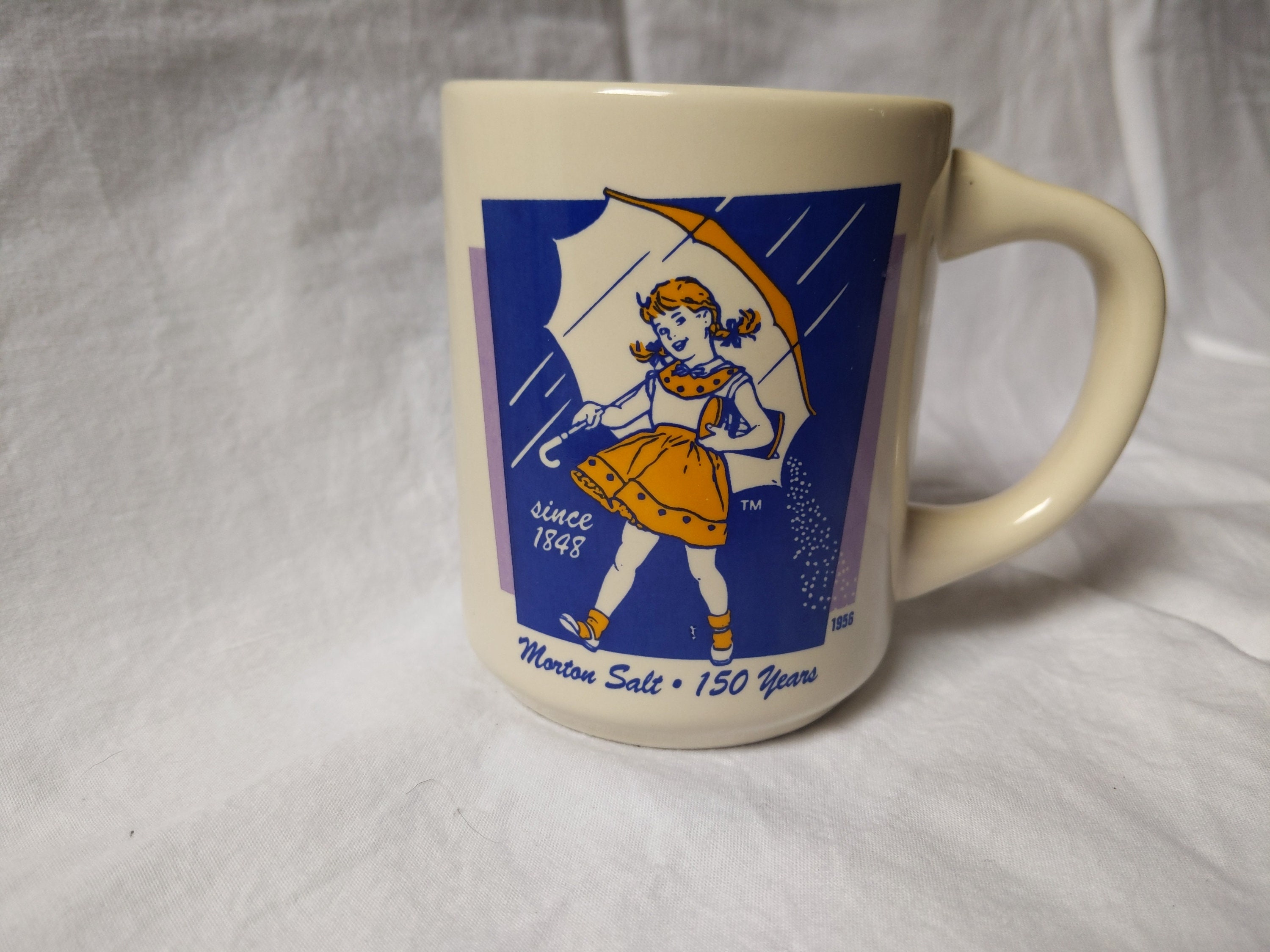 Morton Salt Vintage Mug Etsy