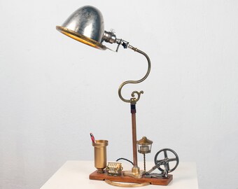 Vintage Sun Kraft Medical Lamp – Restored Steampunk Industrial