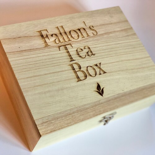 Lovely Hand Painted Paper Mache Tea Box Etsy