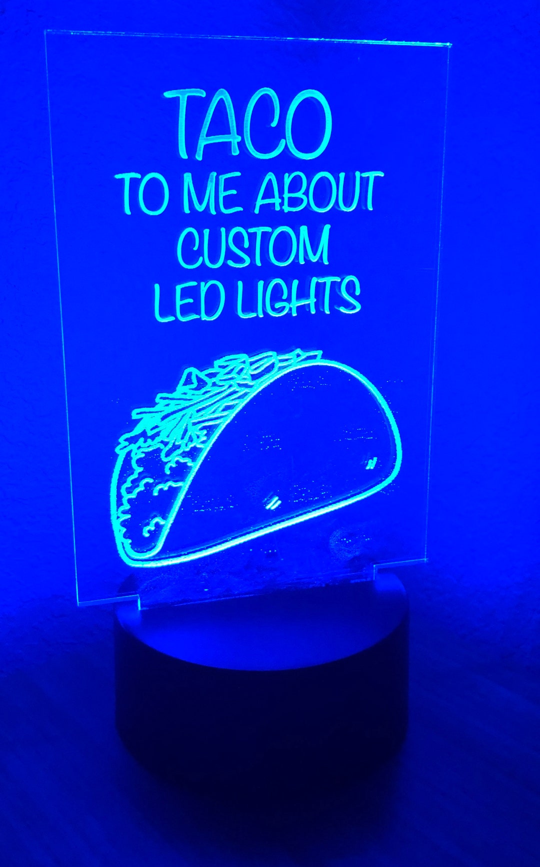 Custom LED Lights - Etsy