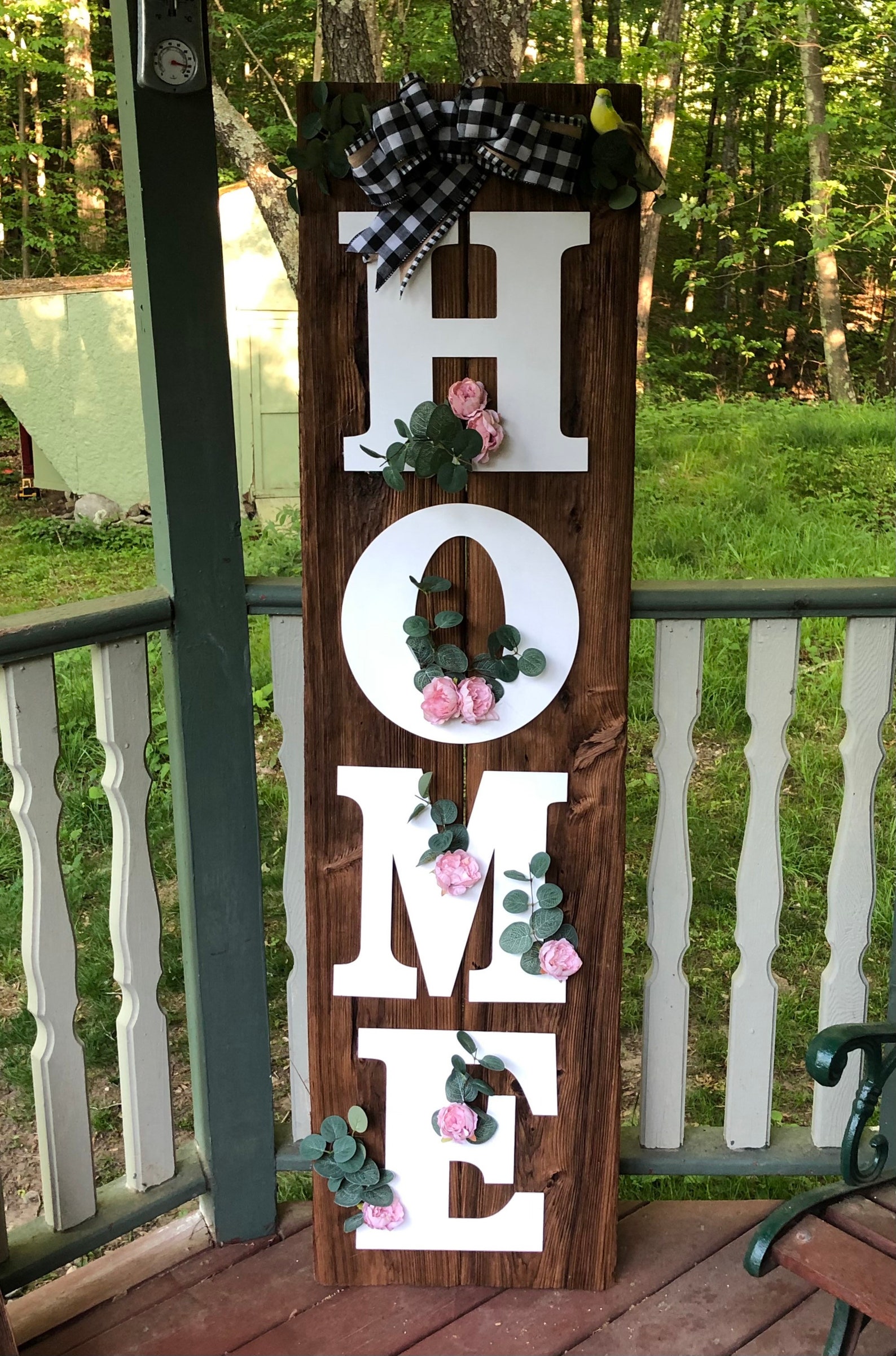 HOME Porch Leaner Etsy