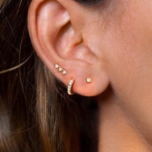 Ear piercing third hole hotsell