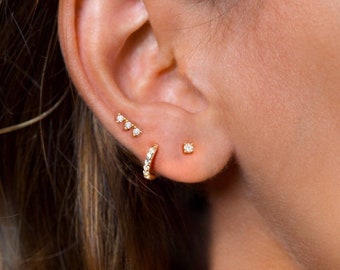 Ohrringe für 3 ohrlöcher