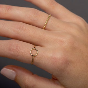 Round circle ring sale