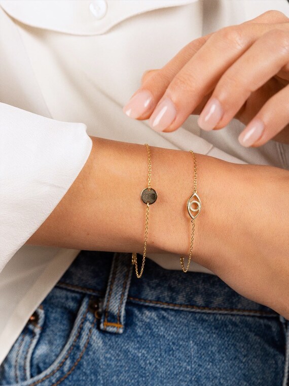 Evil Eye Bracelet Gold Evil Eye 