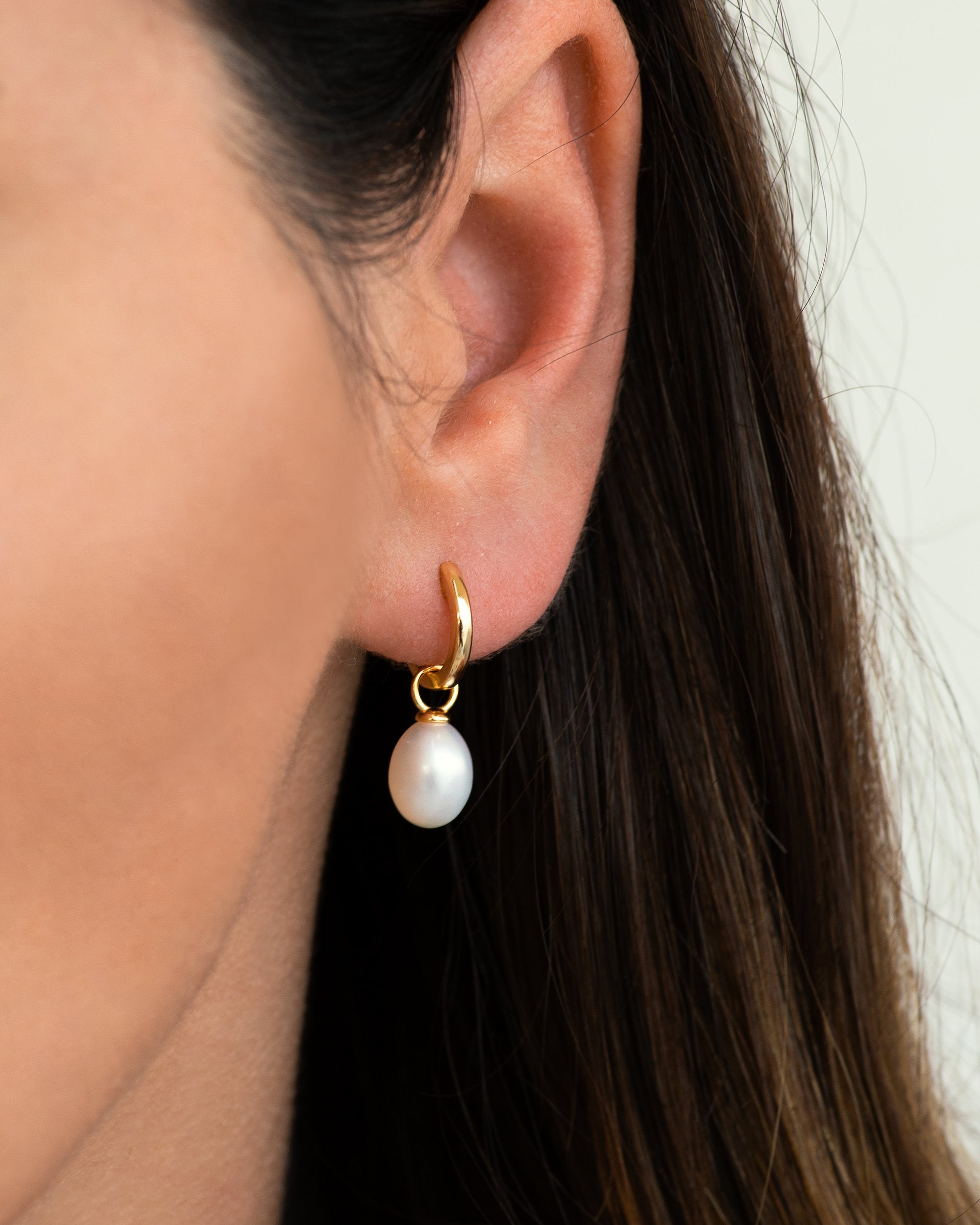 LV Inspired Earrings-Small Hoops – The Paisley Pearl