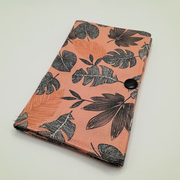 Vehicle papers case with palm leaf patterns/Waterproof gray card case