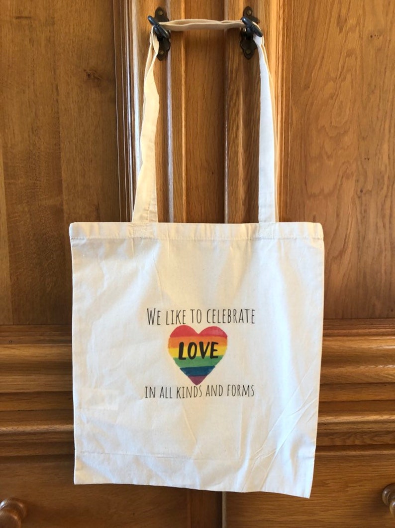 One Direction celebrate love in all kinds and firms tote bag