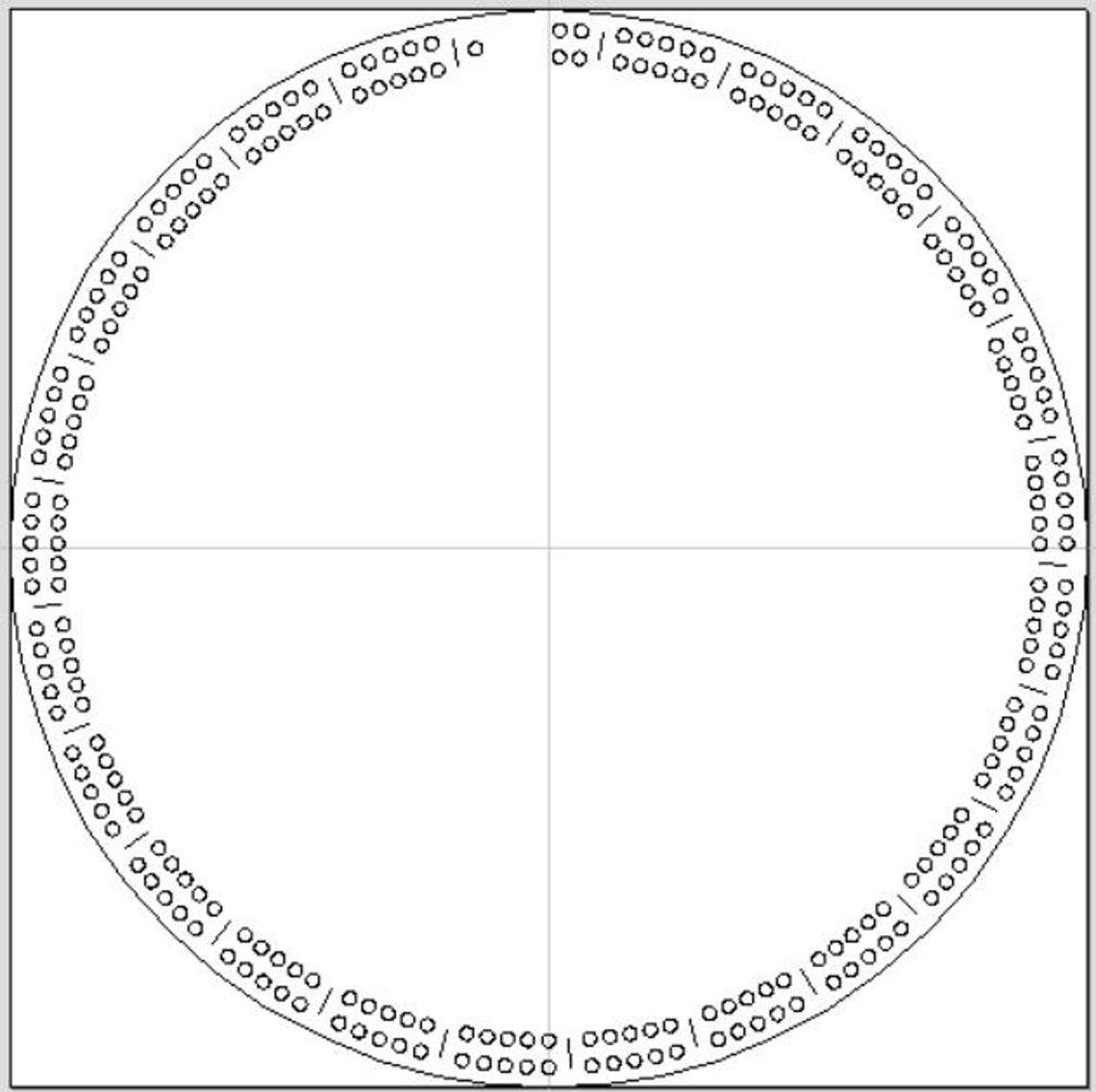Image 10 for 2 Track Cribbage Board Template