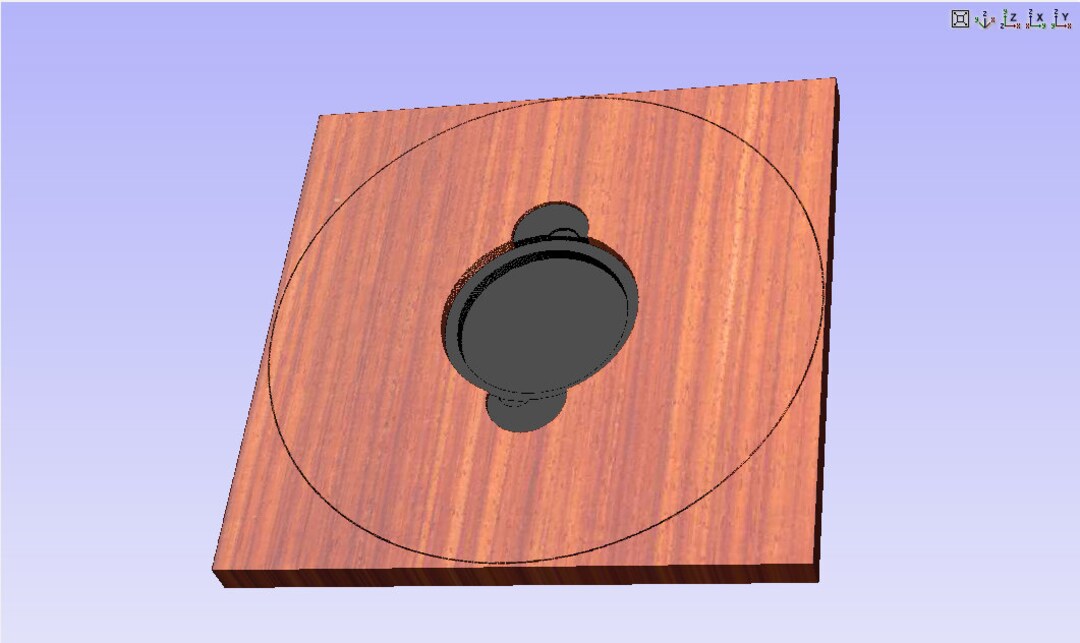 CNC Files for Cribbage Board Peg Storage Solution. SVG, Crv, Dxf Files
