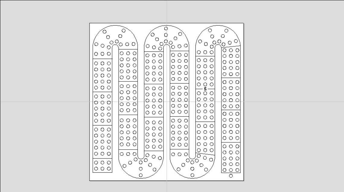 CNC Files for a Travel Cribbage Board Svg Dxf With Full Etsy Australia