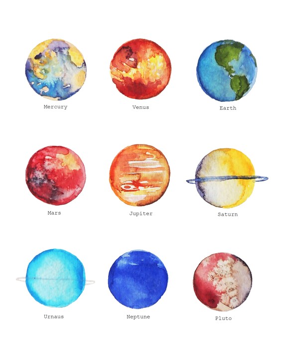 Breathe Watercolor Print