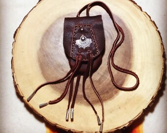 Mahogany Medicine Pouch Medicine Bag