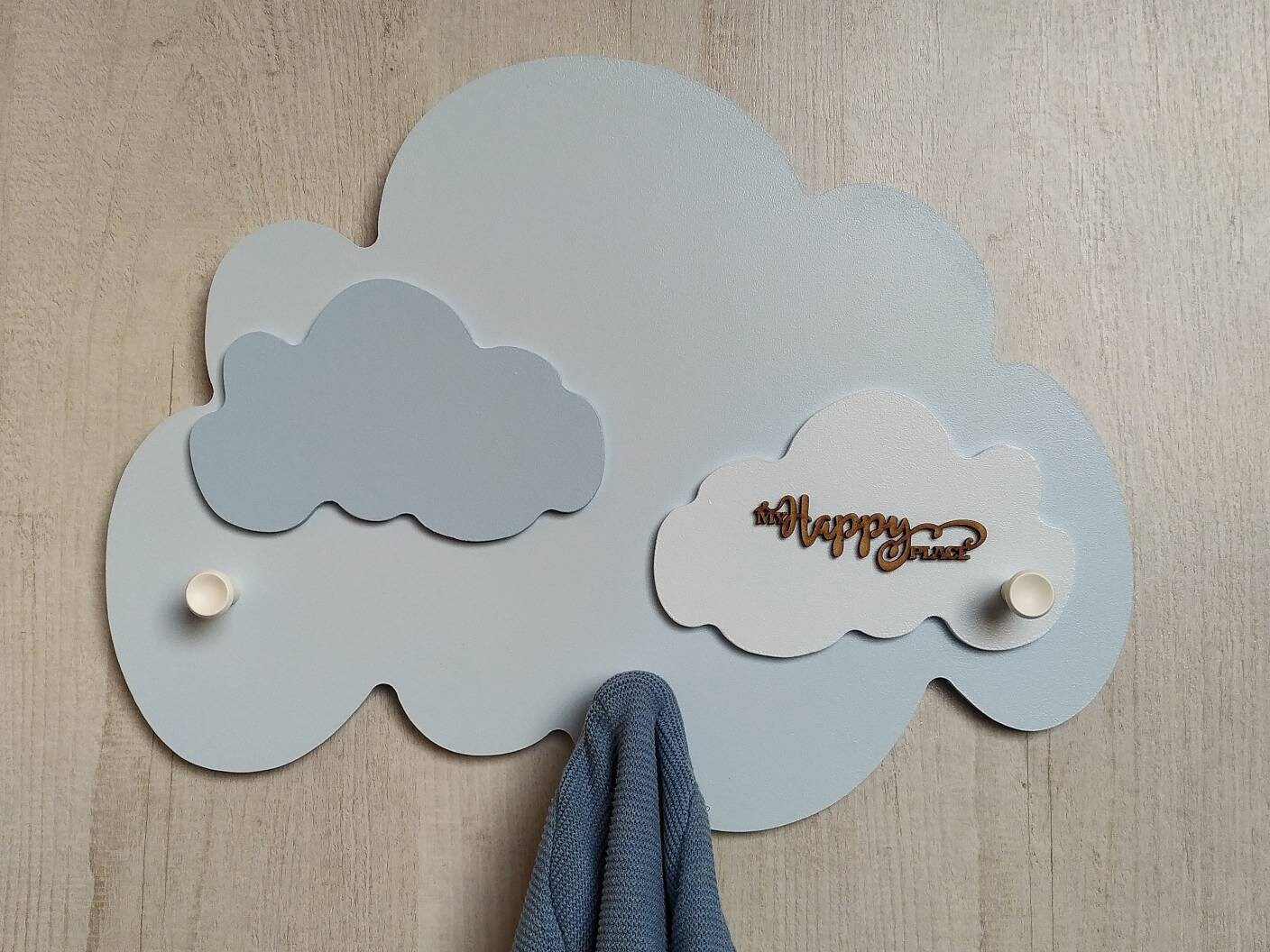 Cloud MDF Children room Decorations Child Shape DIY Unpainted 3 Different Sizes!