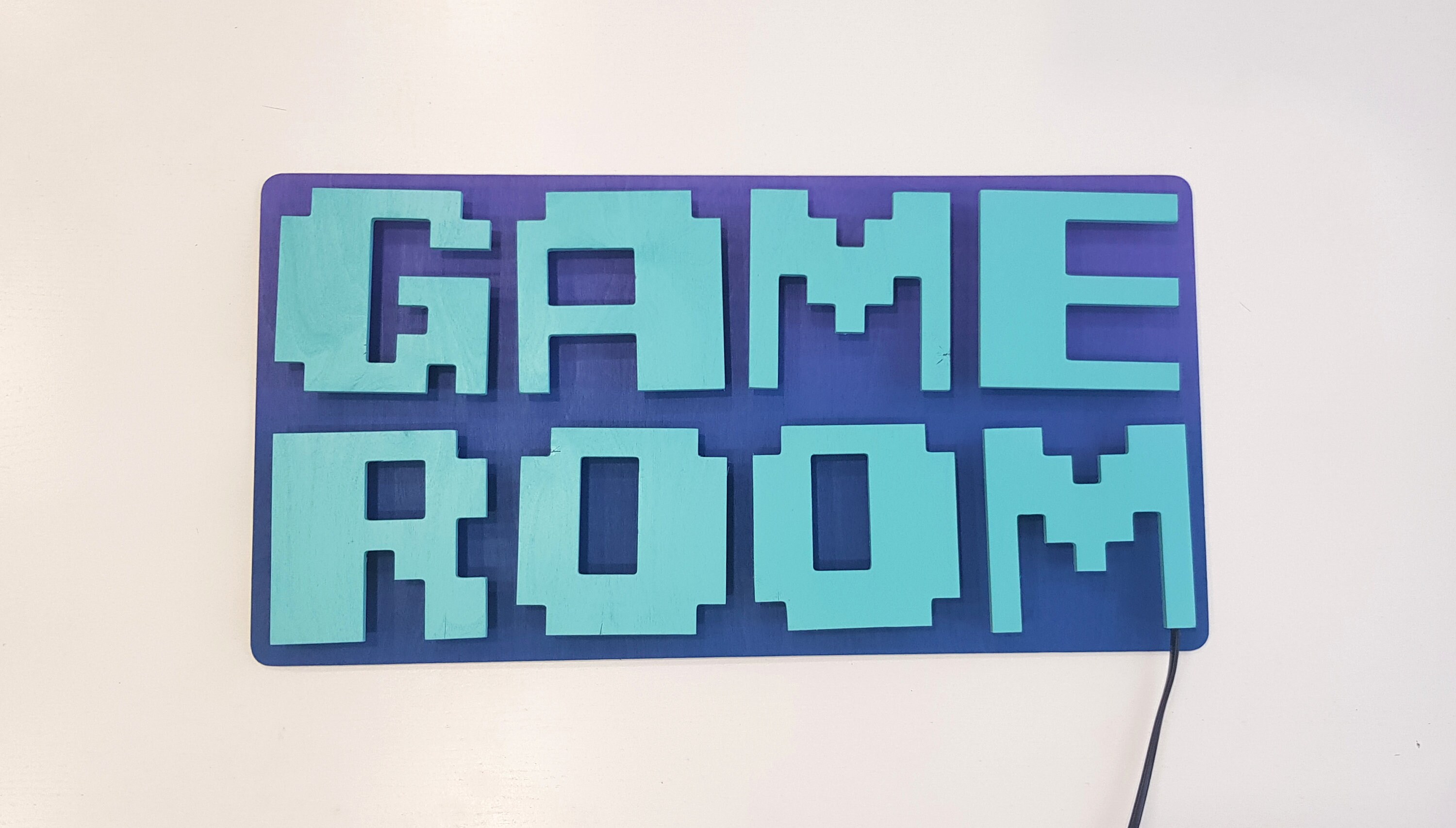 Game room sign Video Game Decor Gaming lamp Gaming Light Etsy