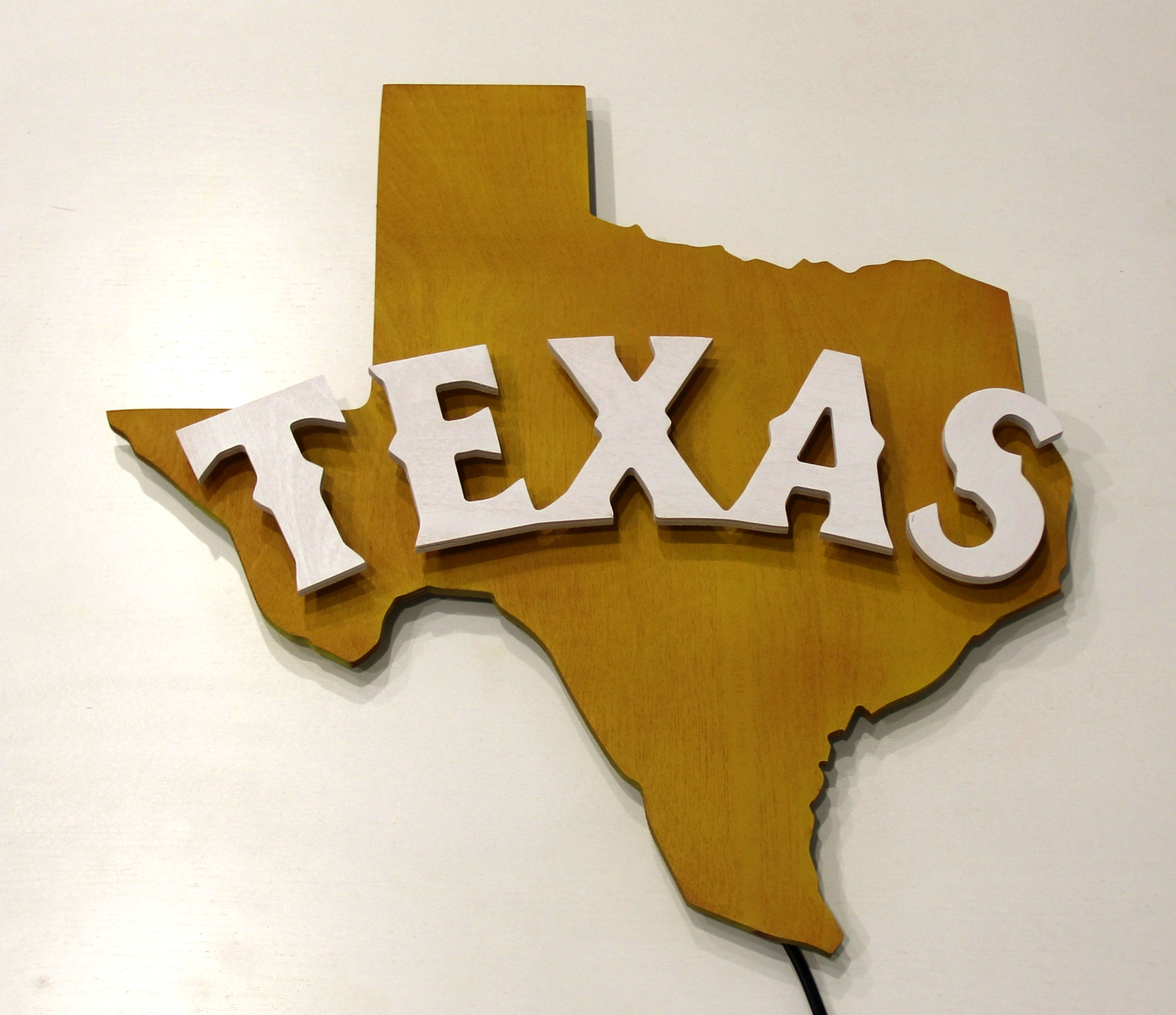 Texas State Flag Wood Texas Map Texas Home Decor Texas Etsy