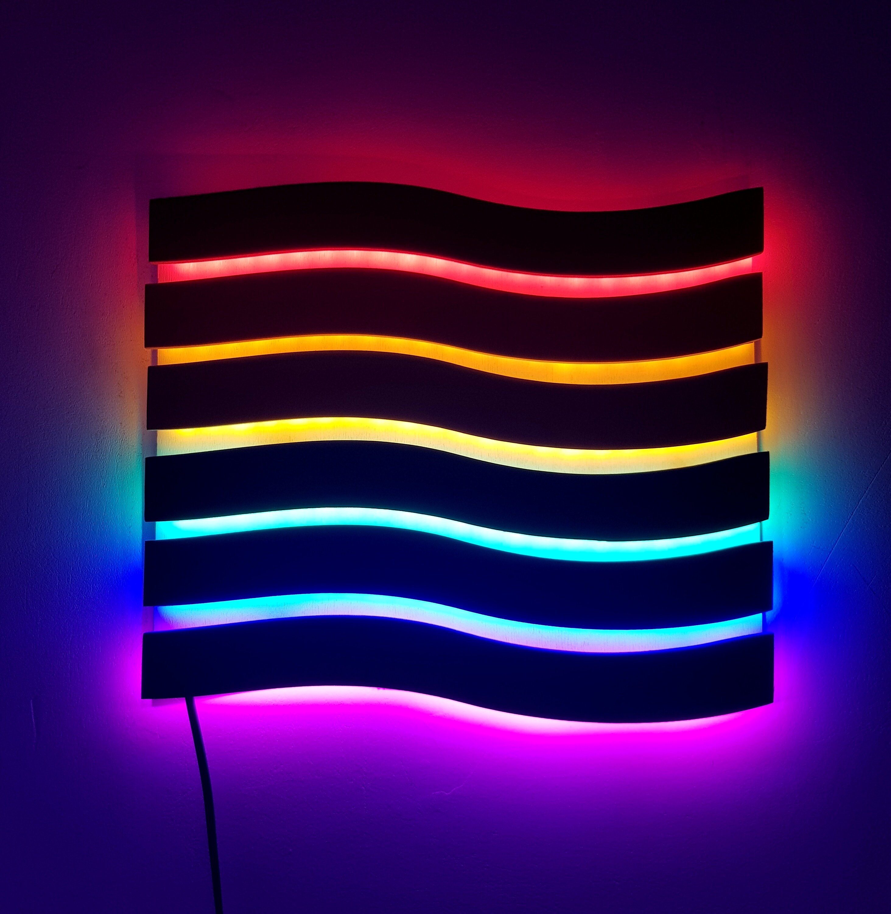 LGBTQ Pride Night Lights LGBTQ Flag Pride Flag Gay Pride | Etsy