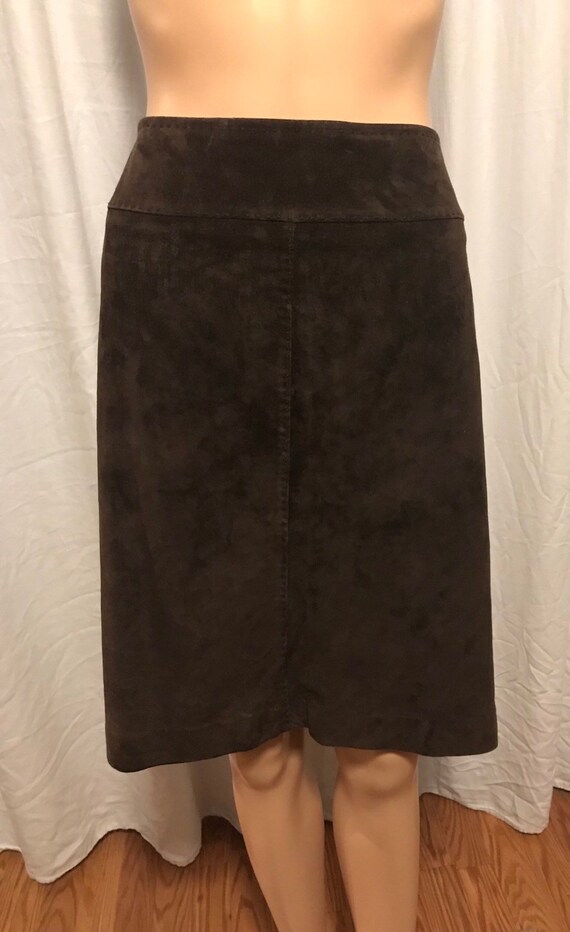 Fabulous Skirt, Brown Suede Skirt, Quality Skirt,