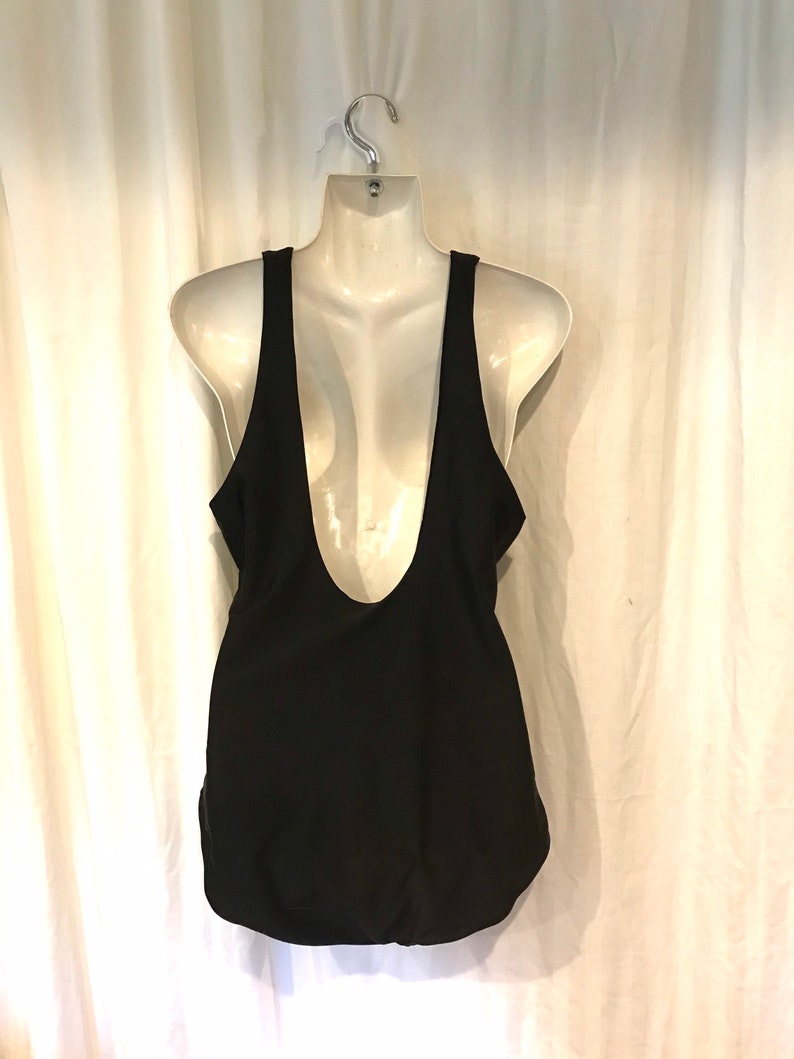 Jantzen Black Swimsuit Peek a Boo Swim One Piece Black 1 | Etsy