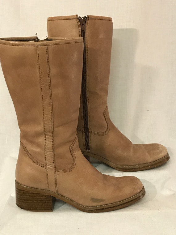 light tan boots womens