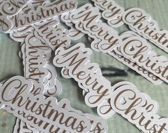 Christmas pack of Greetings, card toppers, embellishments, pack of merry Christmas,sentiments pack, assorted sentiments, handmade in the uk,