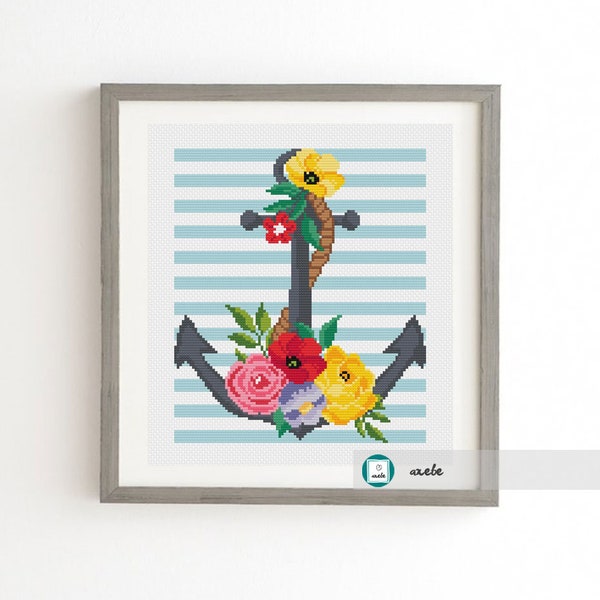 Anchor Cross Stitch Etsy