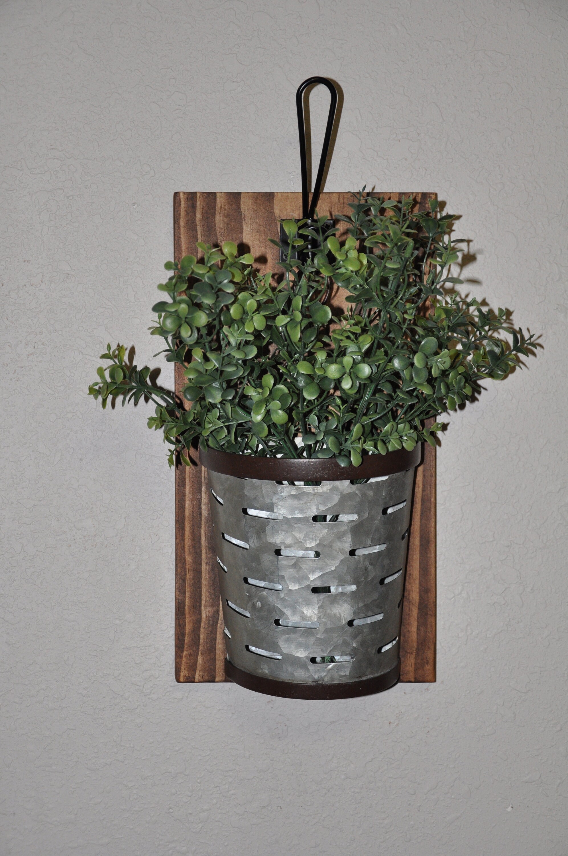 Rustic Wall Vase Rustic Wall Decor Farmhouse Wall Vases Etsy