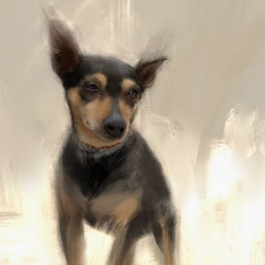 Chihuahua Dog Print Fine Art Giclee Print Dog Lover Gifts