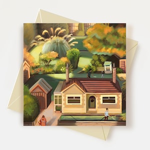 Carte pour amoureux du jardin Carte de remerciement pour amoureux des chiens