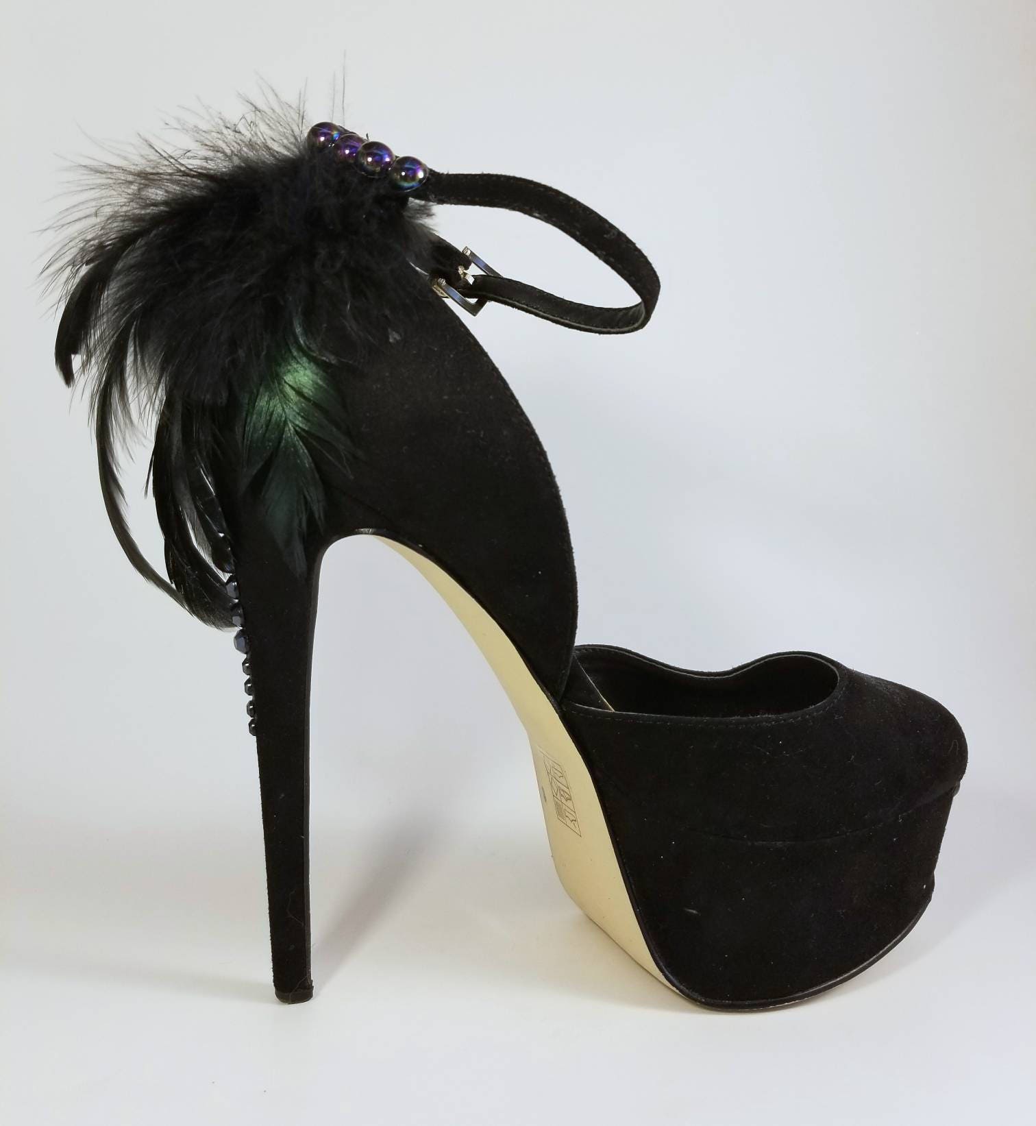womens black stilettos