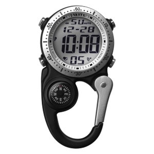 Dakota Light Digital Backpacker. Alarm Stopwatch Timer and Dual Time Outdoor Gifts for Men and Women Tactical Digital Watch