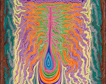 Print of The Seed (All Things Are Alive 21) | from original art