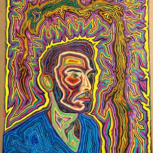 Custom Psychedelic Portrait