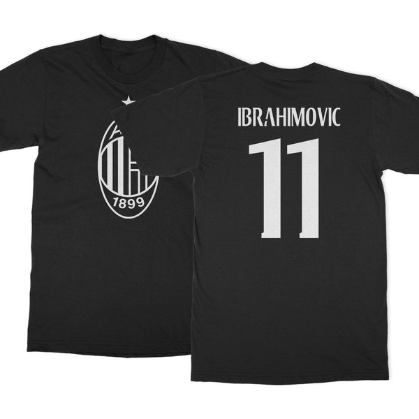 Ibrahimovic Milan Football Zlatan #11 Soccer Jersey Style