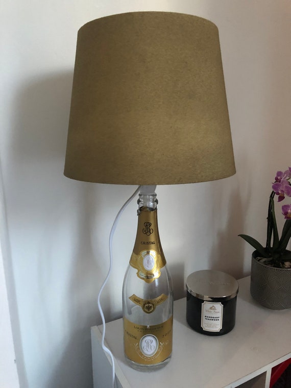 champagne gold table lamp
