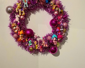 My Little Pony Adventskranz: Weihnachtskranz mit Lichtern und Lichtern (43 cm)