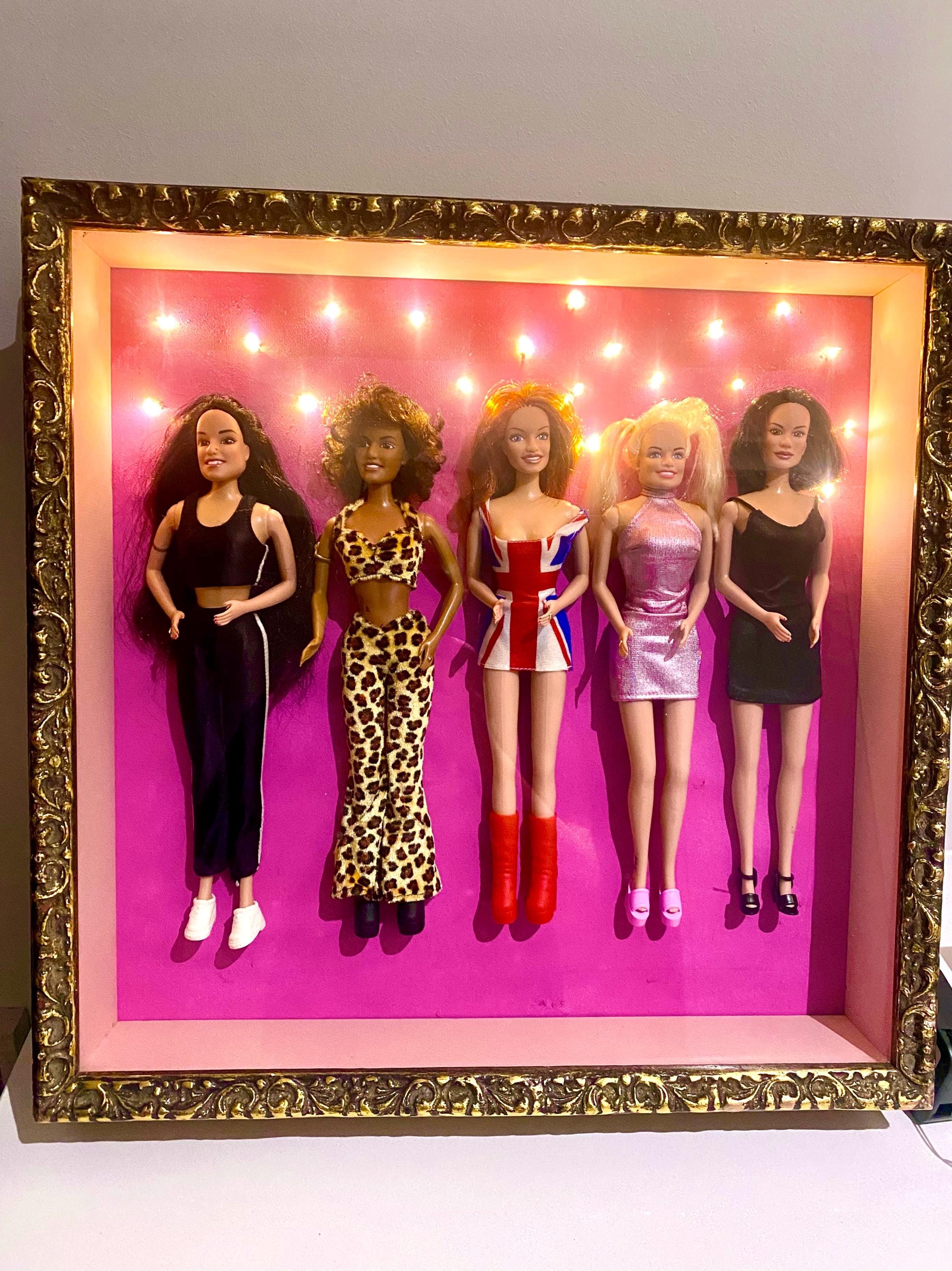 ☆Spice Girls スパイスガールズ　5人組　人形セット☆ spice-girls---set-of-5-vinyl-