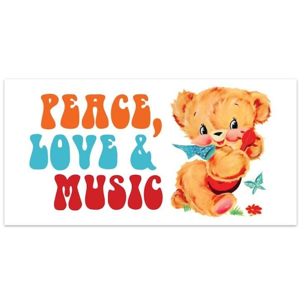 1950s Bumper Sticker Etsy