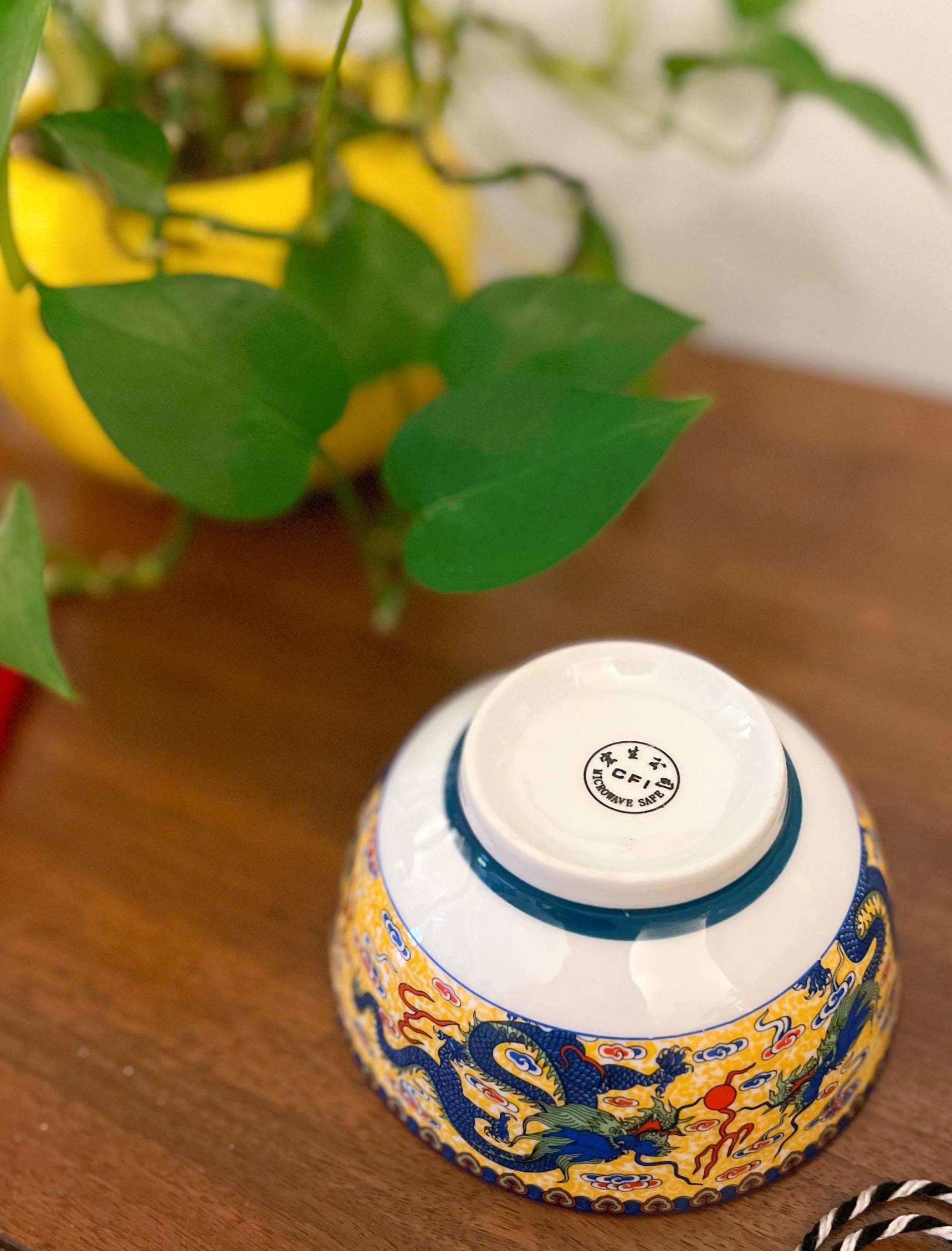 中国CFI磁器製ブルードラゴンボウル - Etsy 日本