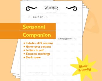 Seasonal Companion Pages