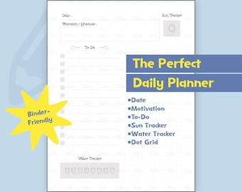 The Perfect Daily Planner